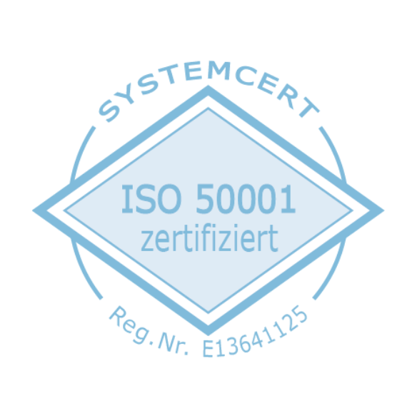 ISO 50001 zertifiziert